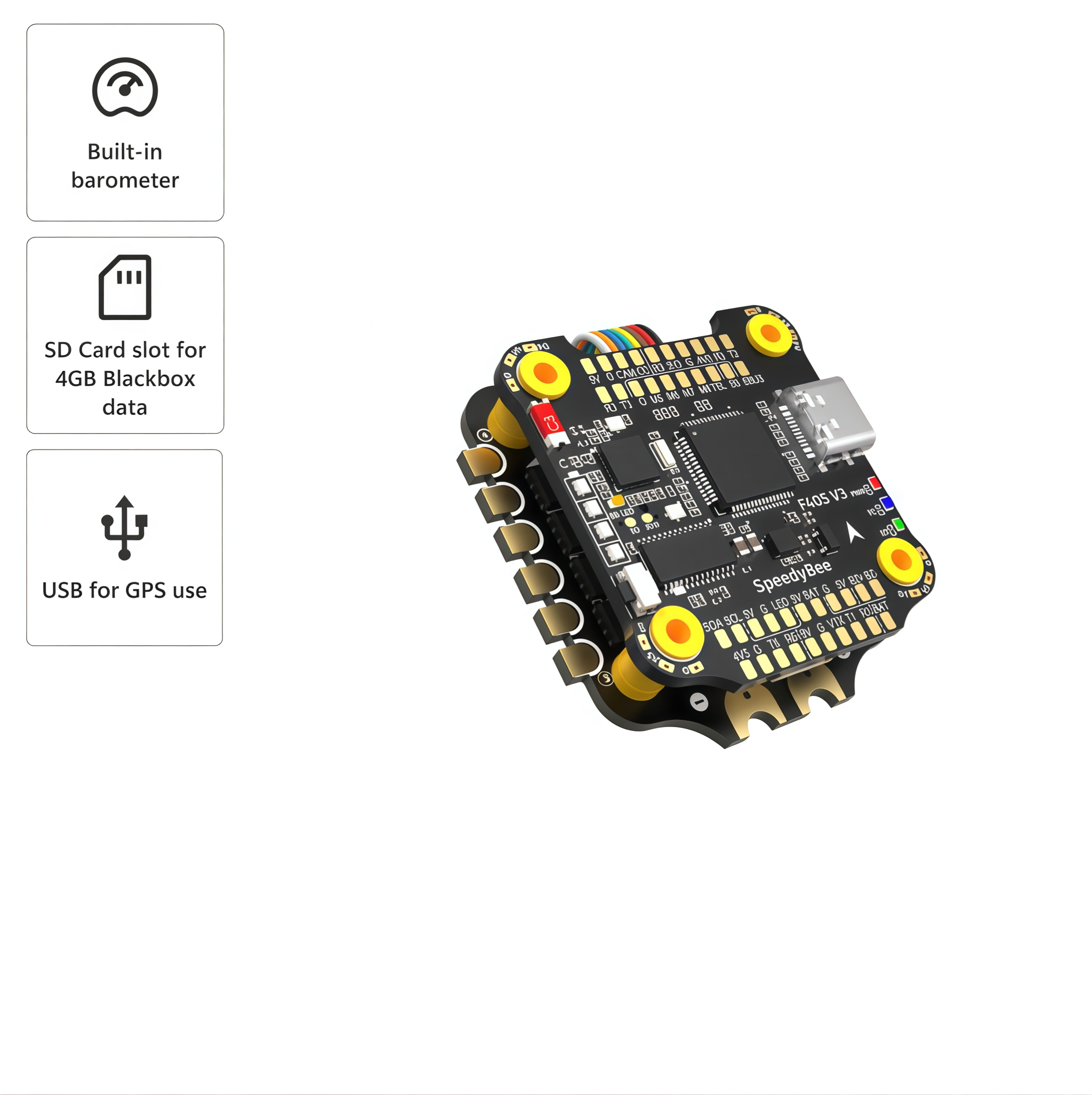 SpeedyBee SB-F4V3-50-STACK - Image 8