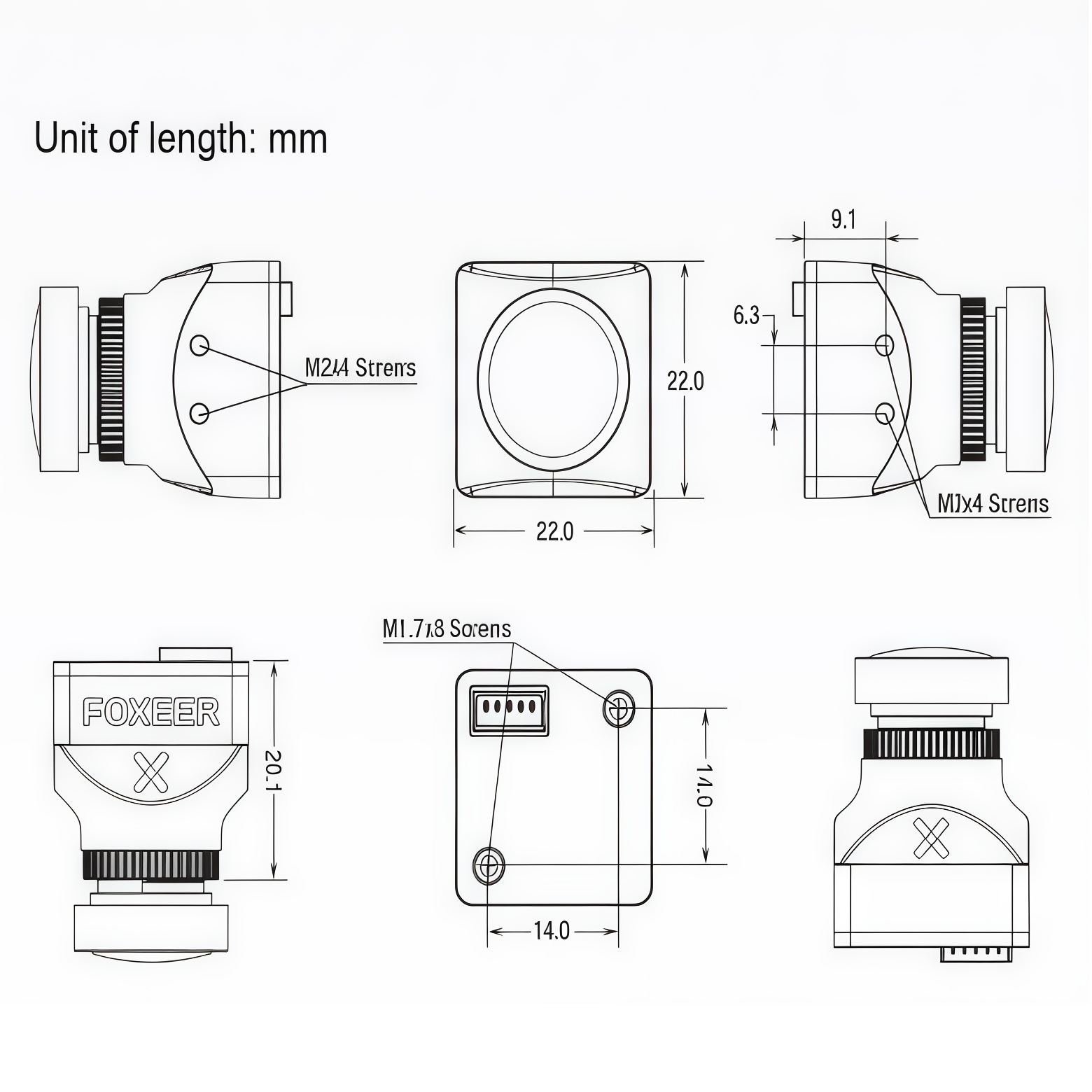 Foxeer Cat 3 Mini FPV Camera - Image 4