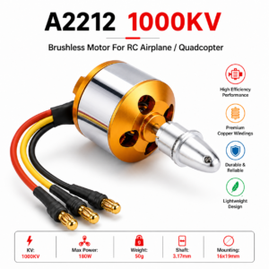 A2212 1000KV Brushless Motor For RC Airplane / Quadcopter