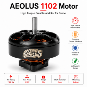 HGLRC AEOLUS 1102 10000KV/18000KV Brushless Motor