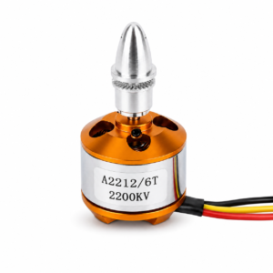A2212 6T 2200KV Brushless Motor for Drone (Soldered Connector)
