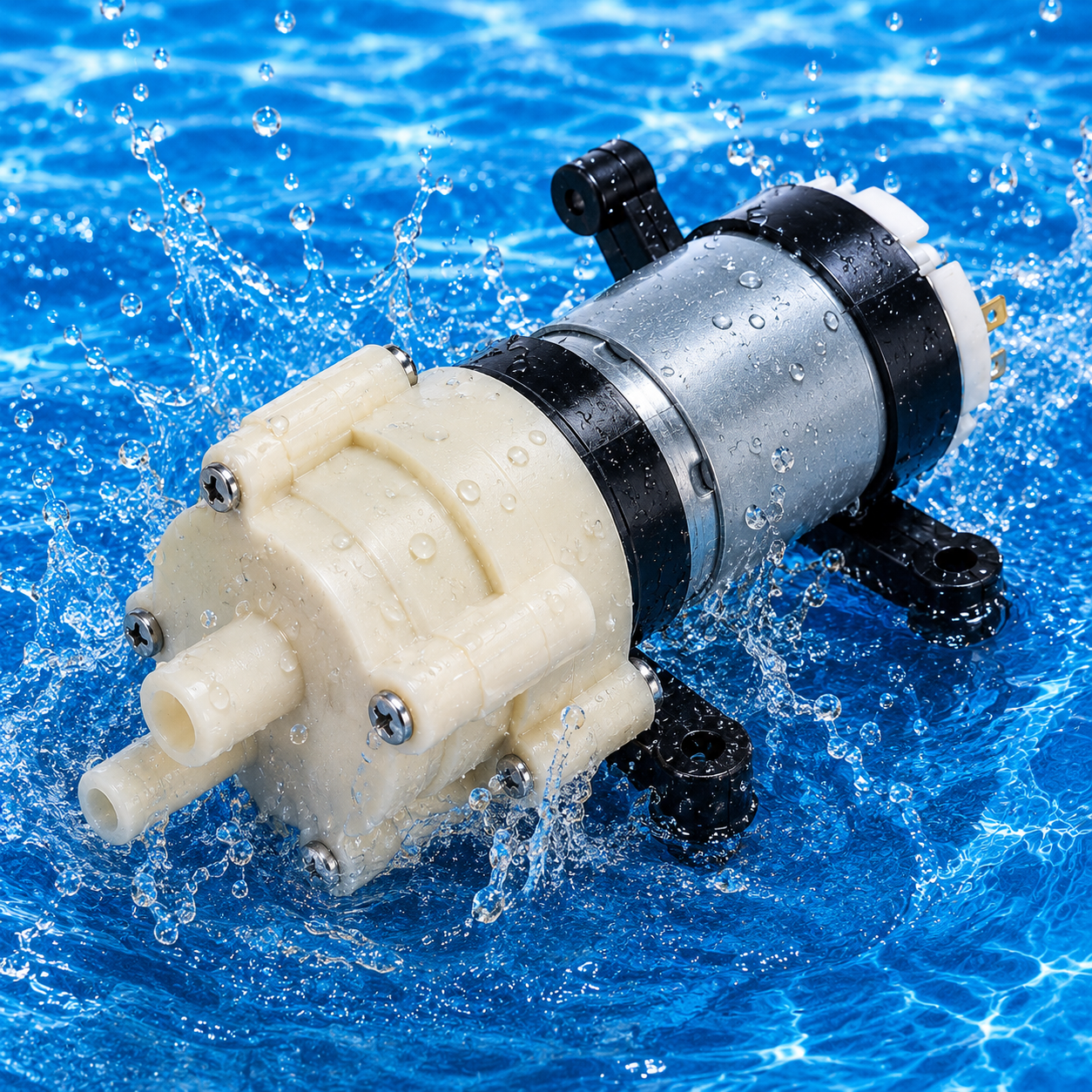 R385 6-12V DC Diaphragm Based Mini Aquarium Water Pump - Image 3