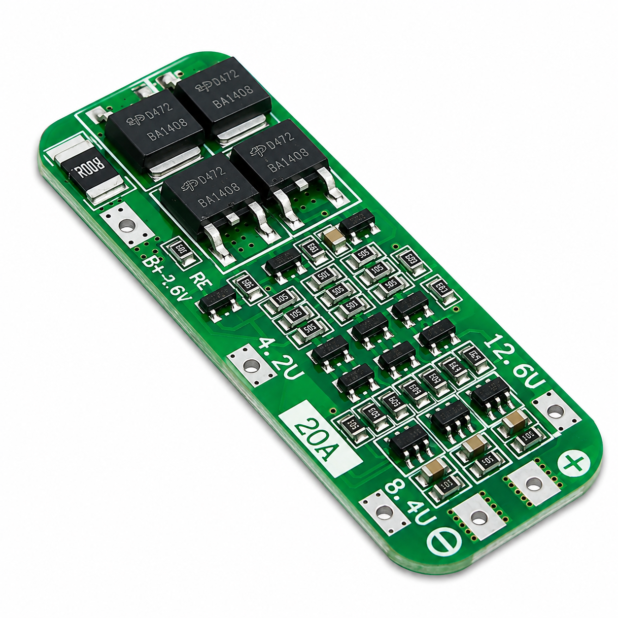 12.6V BMS 3S 20A 18650 Lithium Battery Management Board