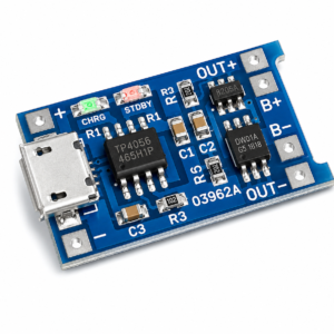 TP4056 1A Li-Ion Battery Charger with Current Protection – Micro USB