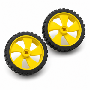 Robot BO Wheel 45 x 11 mm for DC Geared Motor (Pack of 2)