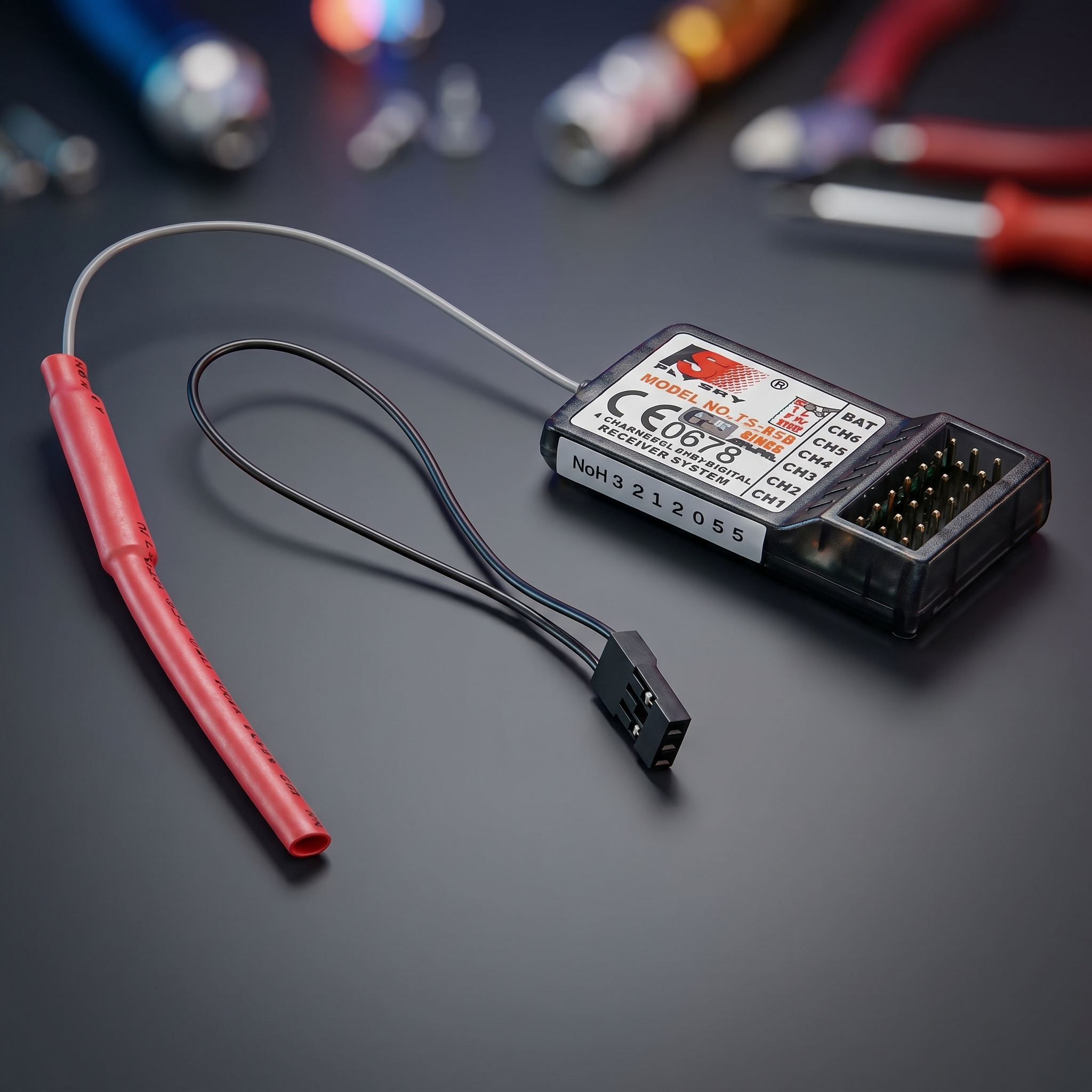 FS-R6B FlySky 2.4Ghz 6CH Receiver for RC FS-CT6B TH9x - Image 2