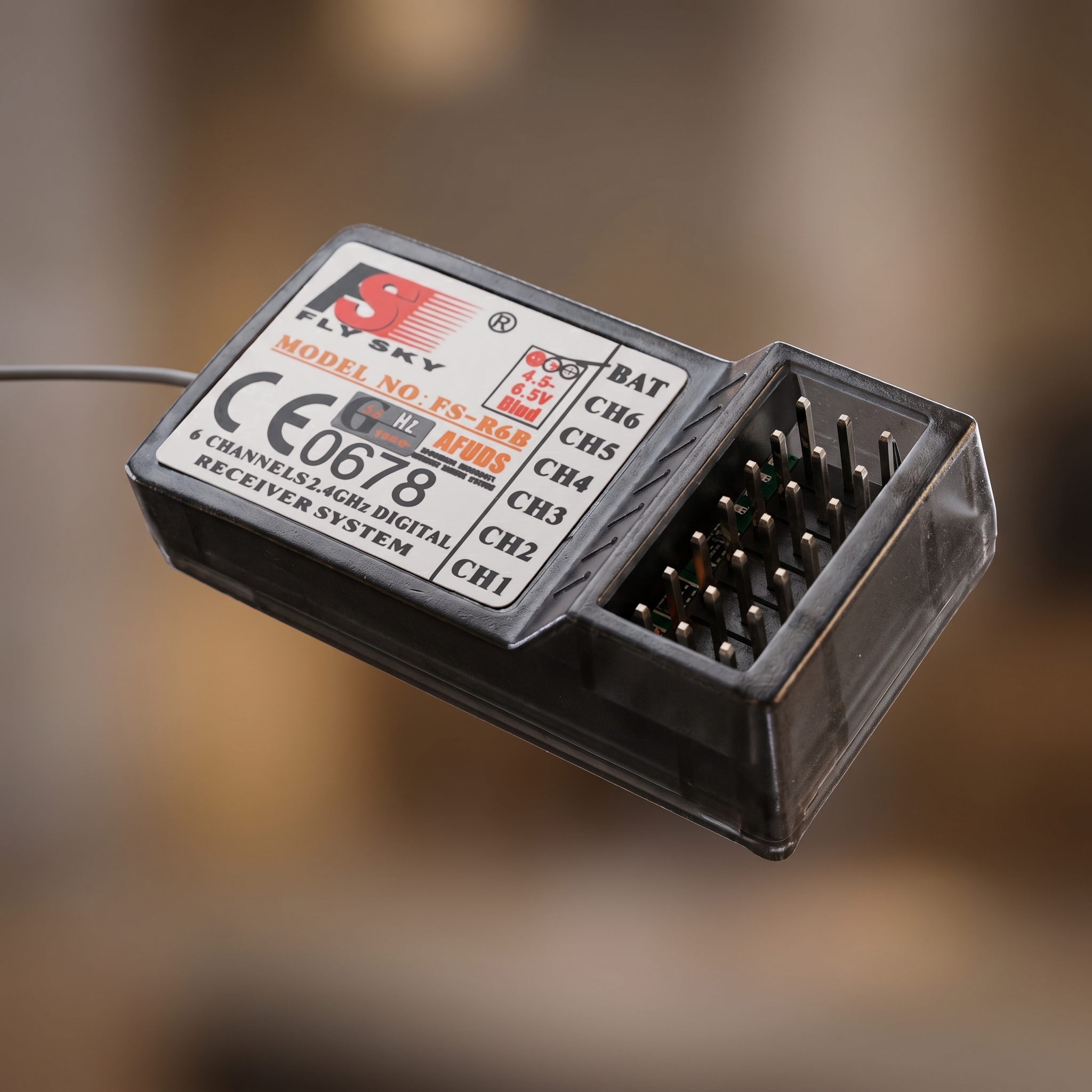 FS-R6B FlySky 2.4Ghz 6CH Receiver for RC FS-CT6B TH9x - Image 3