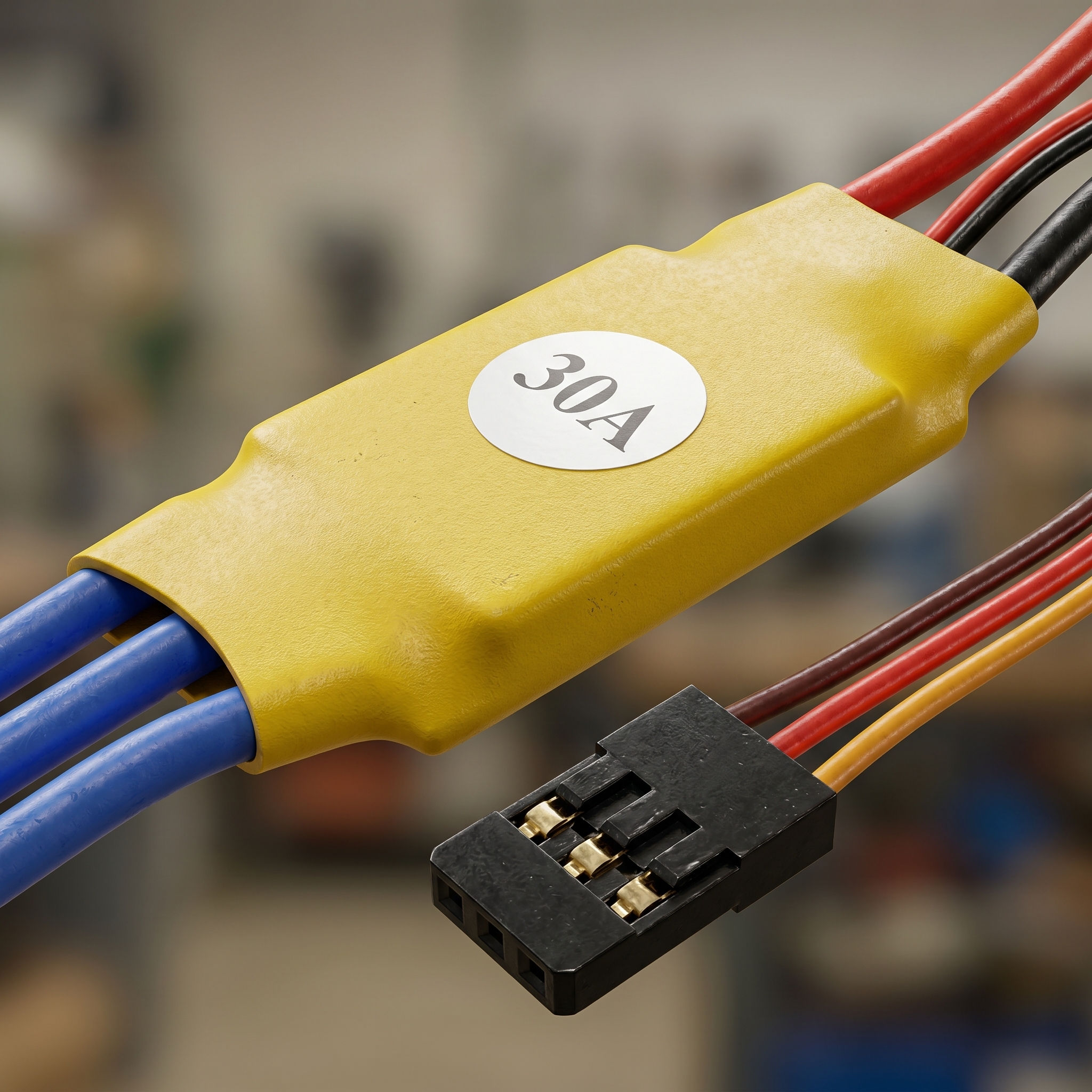 30A BLDC ESC Electronic Speed Controller with Connector - Image 3