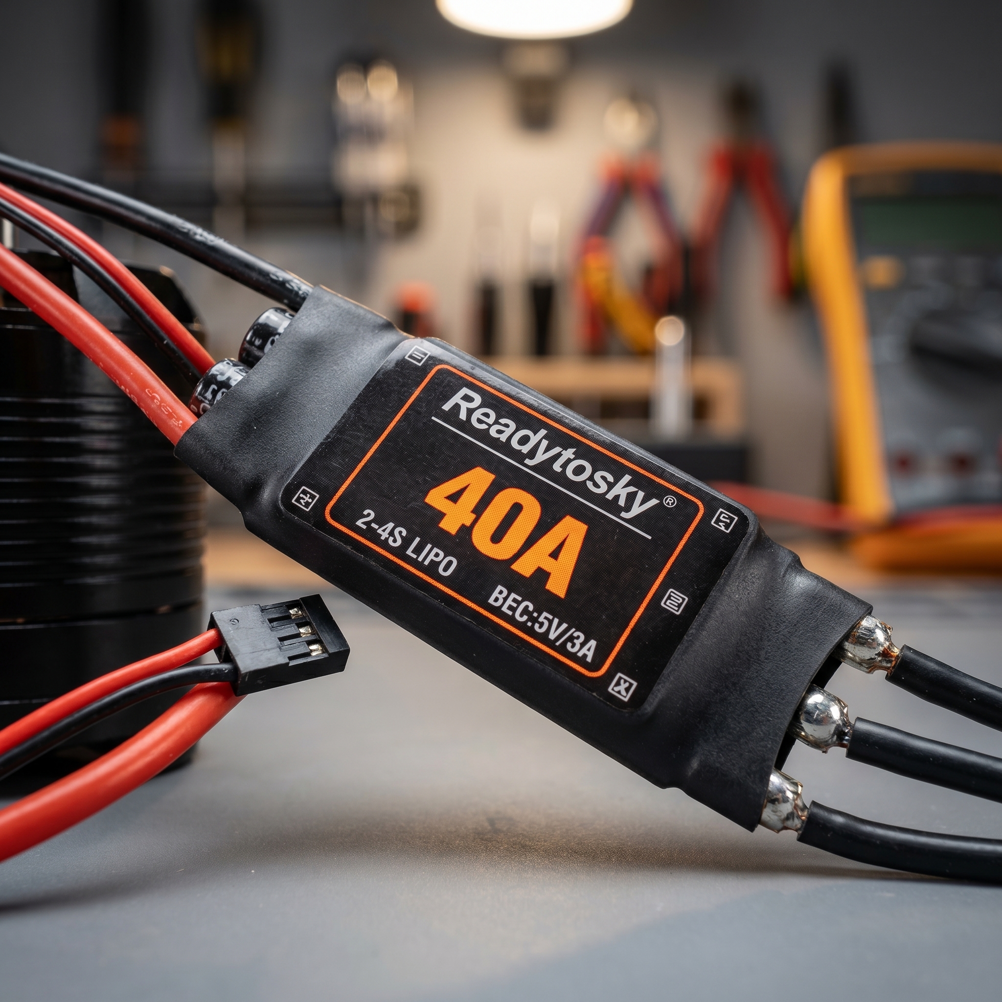 Readytosky 40A 2-4S ESC With 3.5mm Banana Connectors - Image 2