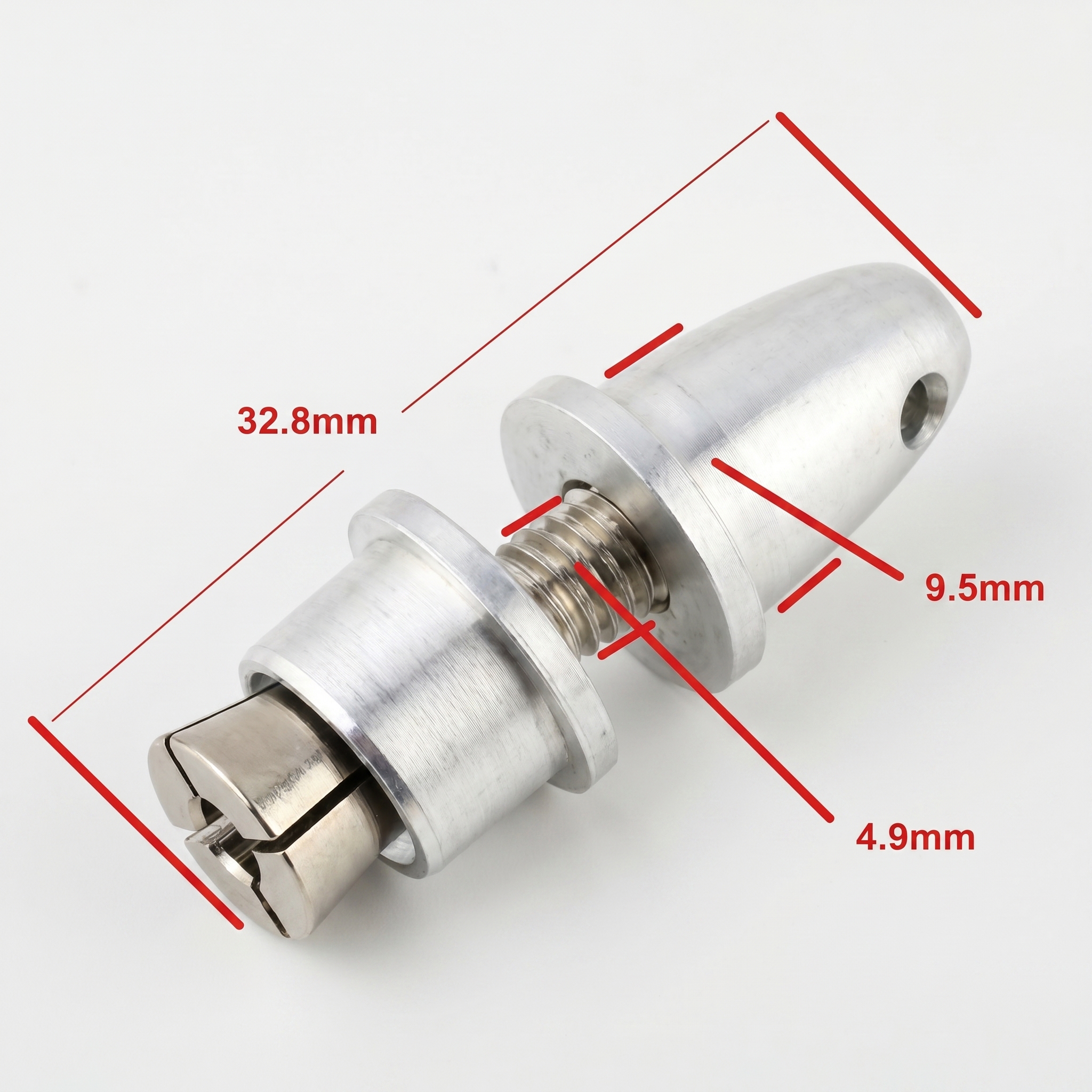 A2212 3.17mm Aluminum Bullet Propeller Adapter For Brushless Motor (Collet Type) - Image 2