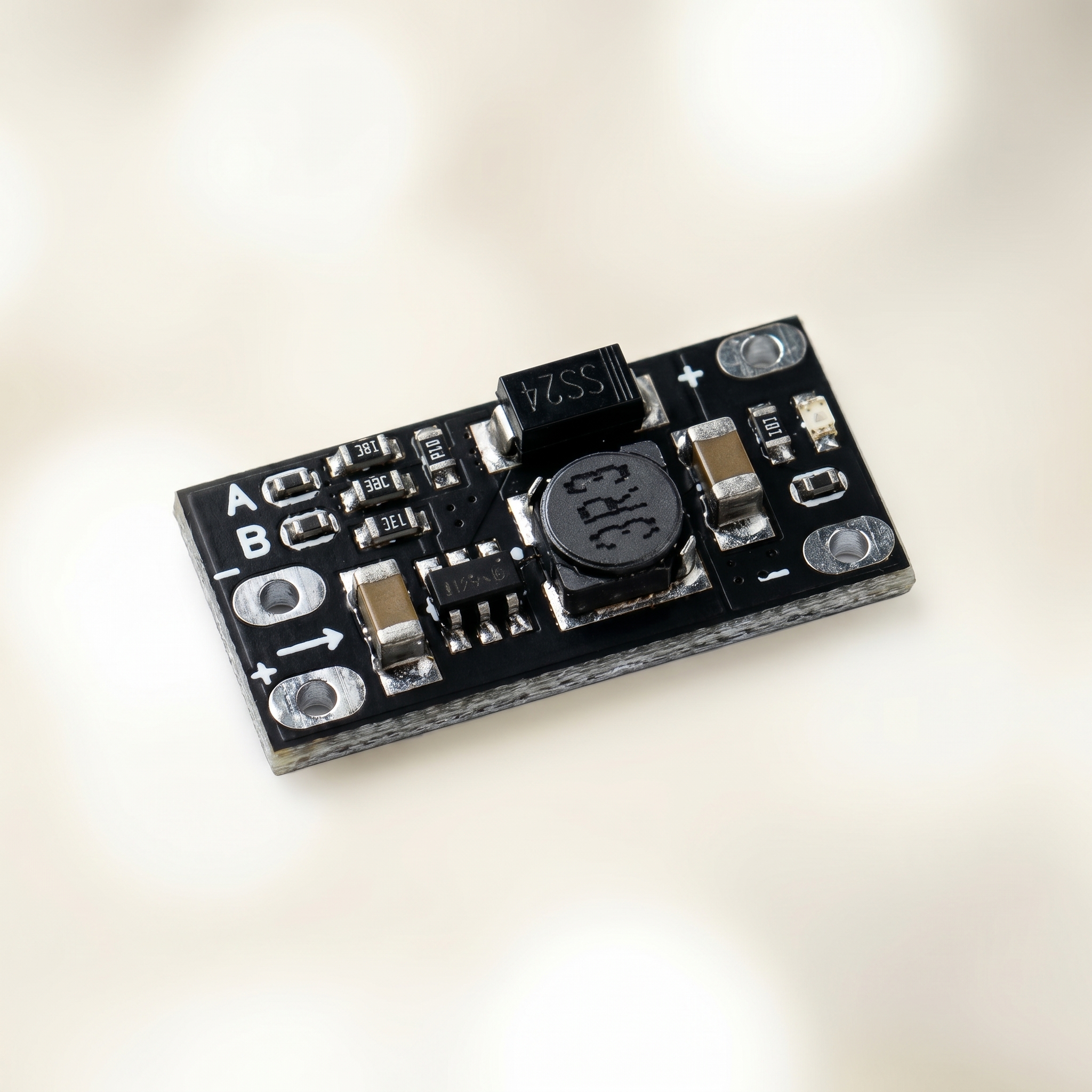 3.7V to 12V Mini DC-DC Boost Module with 5V/8V/9V/12V Output - Image 2