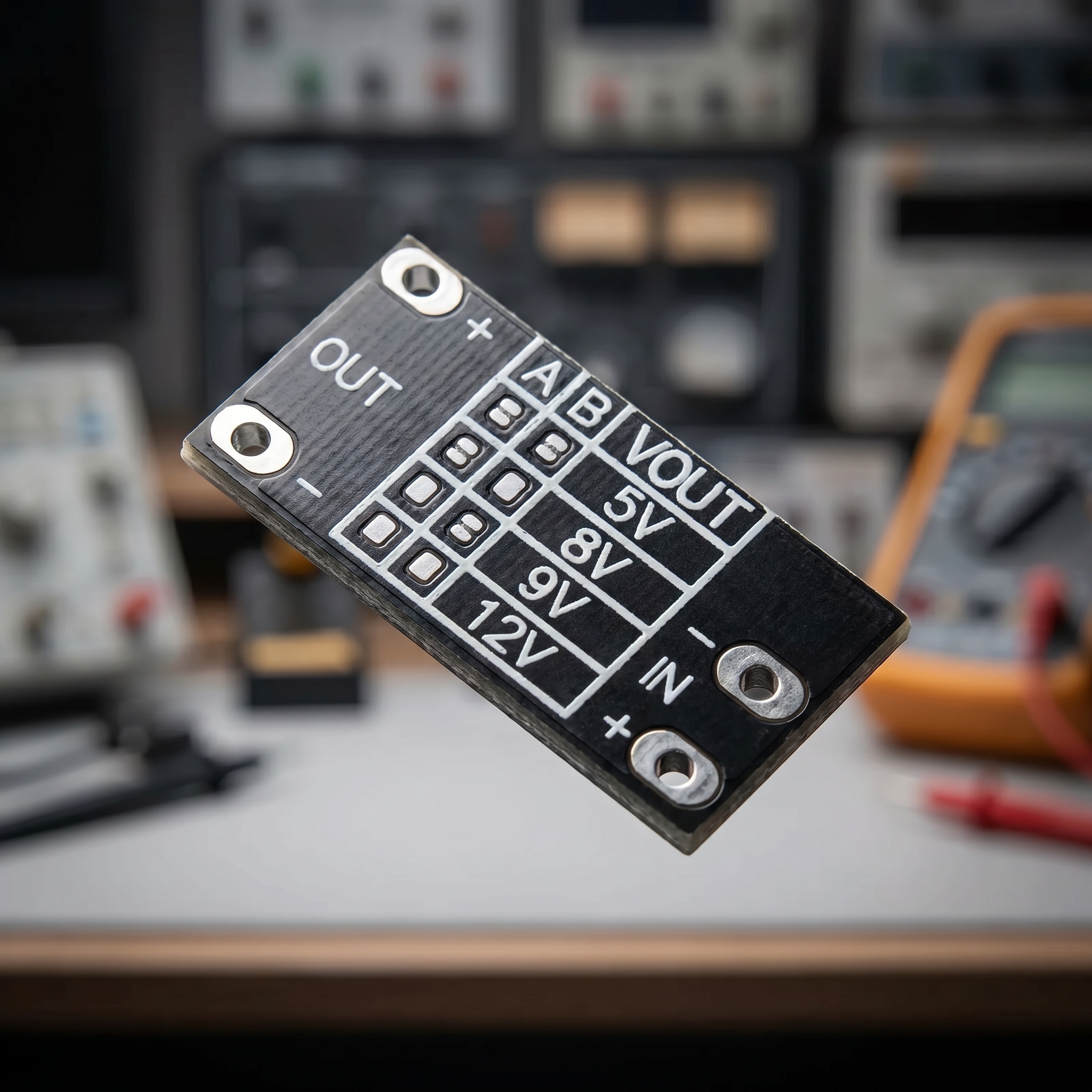 3.7V to 12V Mini DC-DC Boost Module with 5V/8V/9V/12V Output - Image 3