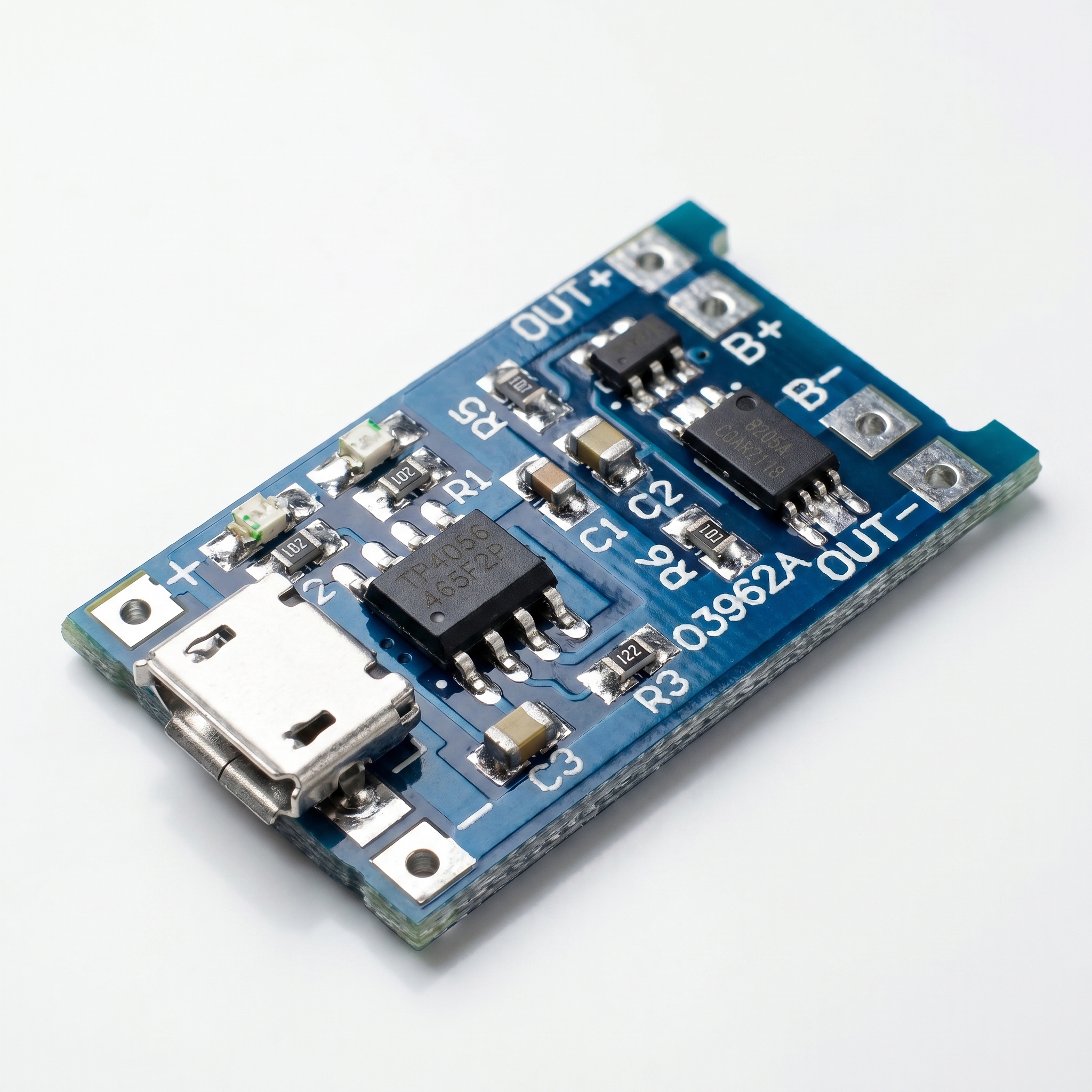 TP4056 1A Li-Ion Battery Charger with Current Protection – Micro USB - Image 2