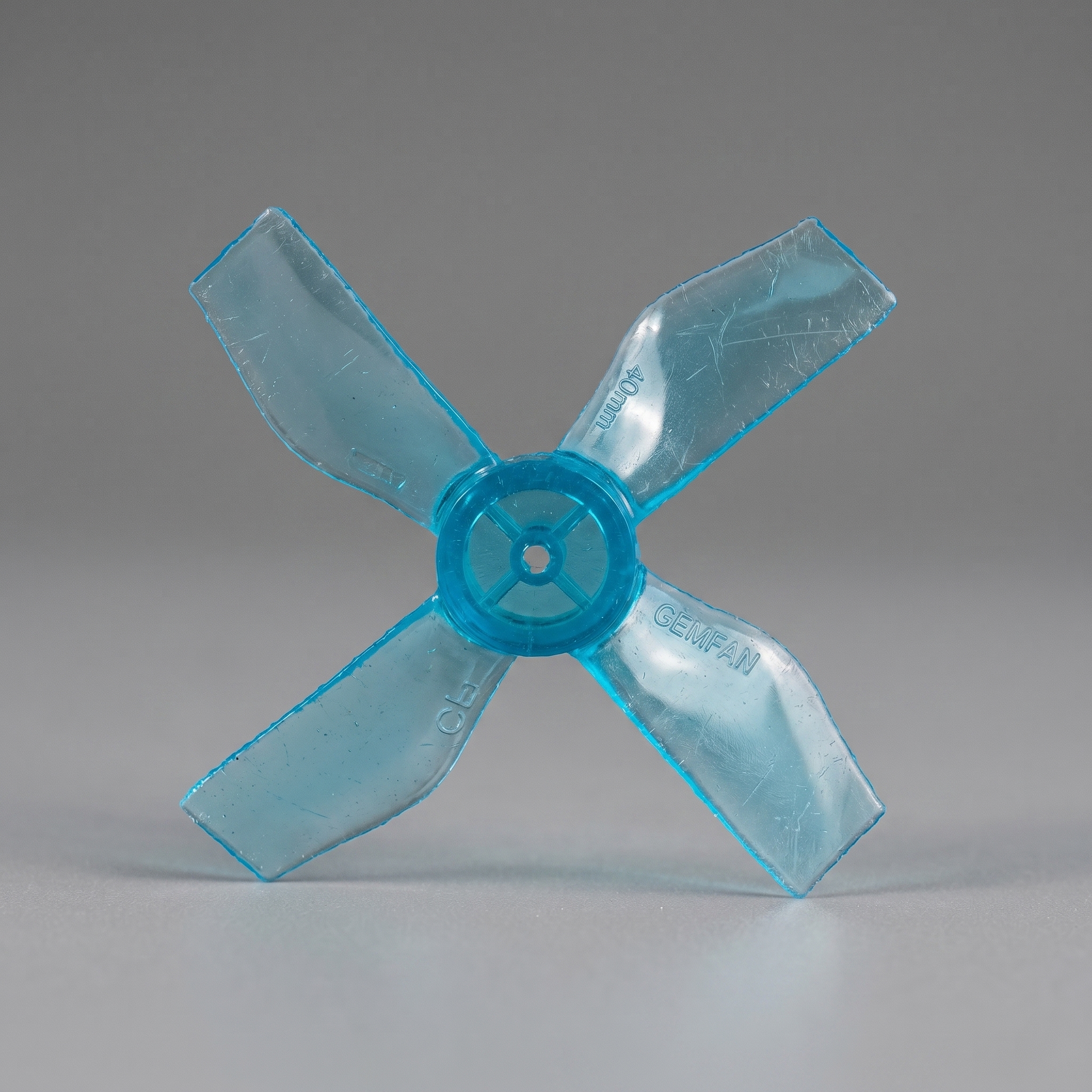 Pro-Range Propellers 31mm 1220 PC 4 Blade 1mm Propellers 4CW+4CCW- Clear Blue - Image 2