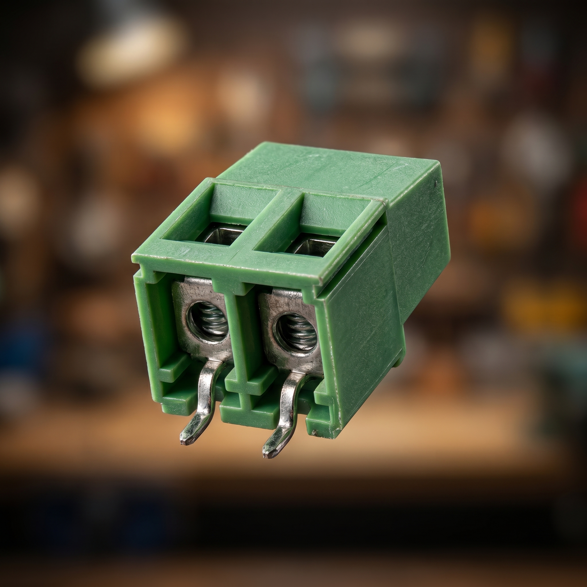 XY128VC-5.0-XINYA-2 Pin Screw Terminal Block(Green) - Image 2